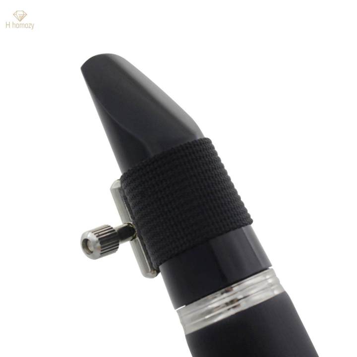 B%20Flat%20Beginner%20Clarinet%20with%20Strap%20Professional%20Bakelite%20Tube%20for%20Professionals%20Orchestra%20Stage%20-%20Image%204