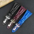 【ZIME】Cow Leather Watch Strap for Audemars Piguet Royal Oak Offshore Ap15710 15703 15706 26470 26170 26133 Sweatproof Folding Buckle. 