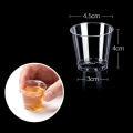 50PCS Mini Clear Plastic Disposable Party Shot Glasses Jelly Cups Tumblers. 