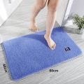 Soft Microfiber Anti-Slip Bathmat | Super Soft Microfiber Solid Bath Mat/Rug Super Absorbent Floor Mat for Door Bathroom (60 x 40 cm). 