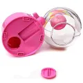 Mini Candy Machine Dispenser Gumball Vending Machine Coin Box Gift Kid Baby Toy#Pink. 