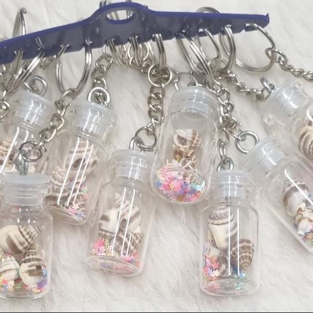 Sea Shell Key Tag- One Piece Customization Available