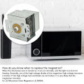 Stainless Steel Microwave Oven Magnetron Replace Part For Microwave Oven. 