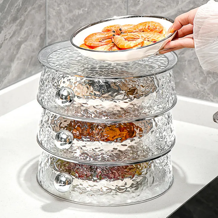 Insulated%20Food%20Cover%20Household%20Kitchen%20Essential%20Dining%20Table%20Cover%20Food%20Dustproof%20Cover%20Multi-layer%20Storage%20Rack%20-%20Image%203