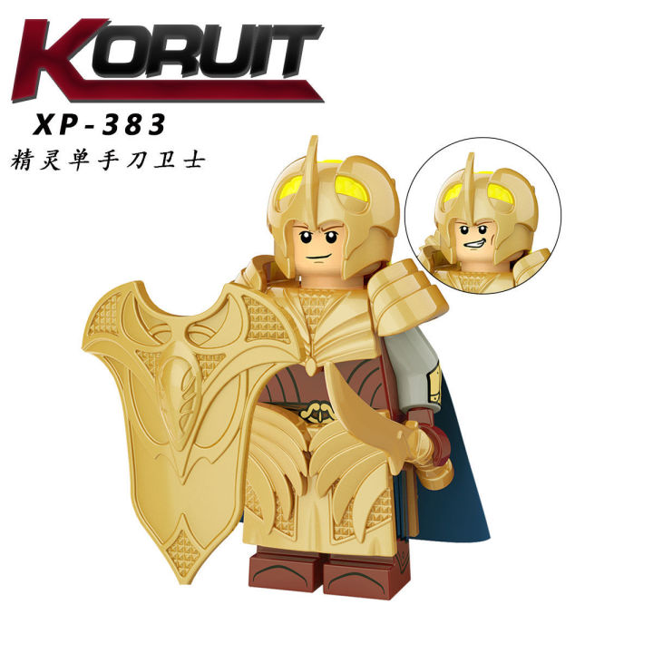 【Innovative design】Lord of the Rings Hobbit Gold Elf Warrior Third ...