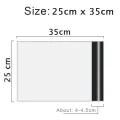 Perfect Medium Poly Mailer White Daraz Flyers Bundle of 100 Bags pack and 25 Bags Pack Thickness - 2.2mm Self-seal Adhesive bags Storage Bags Plastic Poly Envelope 25cm*35cm Flyer Mailer Packs Postal Safe Mailing Bags Shipping Bags Medium Size 25cm x 35cm. 