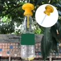 【ZOSR】In Stock Brand New Fruit Fly Trap Killer Plastic Geel Drosophila Val Fly Catcher Pest Insect Control Voor Home Boerderij Boomgaard 6*6*2 Cm. 