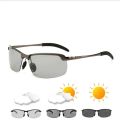 Color Changing Sunglasses Men Polarized Chameleon Glasses Day and Night Vision Driver Goggles Men Driving Sunglasses UV400. 