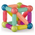 26/66 Pcs Magic Magnet Sticks & Balls Set - 3D Puzzle Magnetic Building Blocks - Educational STEM Magnet Toy for Kids. 