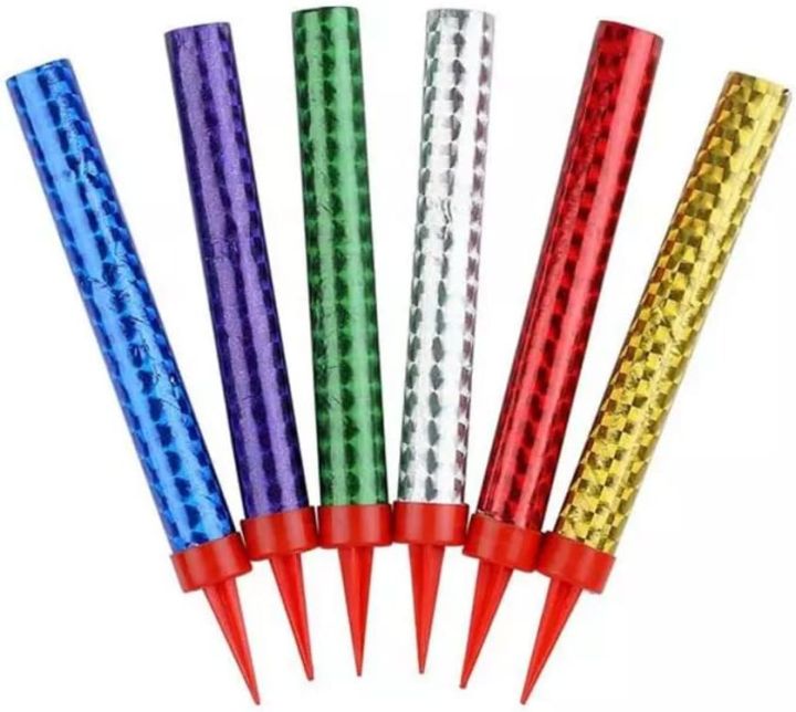 Birthday Fire Sparkler Candle 15 cm  Pack Of 6