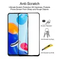 For Xiaomi Redmi Note 11 Global Tempered Glass Screen Protector and Camera Lens Film Protector 2in1 For note 11 Transparent. 