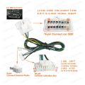 Car Obd Cable With Can-Bus To Uart Conversion Box Adapter Wiring Harness Connector Socket For Toyota For Honda. 