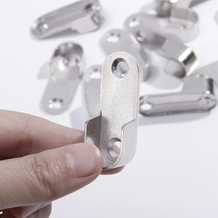 1/10Pcs%20Wardrobe%20Rail%20Hanger%20Rod%20Socket%20Support%20Tube%20Round%20End%20U-Shaped%20Bracket%20Wall%20Mount%20Open%20Flange%20Seat%20Home%20Tools%20-%20Image%207