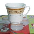 Ceramic Tea Cup Set 6Pcs. 