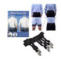 Pair of Unisex Garter Suspender Shirt Stay Clip Dress Shirt Holder Straps Non-Slip Shirt Clip Shirt Stays Shirt Holder Men Dress Shirt Garter Stays Keep Tuck Non-Slip Clips Non-Slip Locking Clamps Garter Straps Suspenders Anti Slip Shirt Pull Down Shirt. 