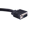 Vga 15 Pin Male To 3rca Tv S-Video Av Output Converter Adapter Cable M/f Connector For Pc Computer Lap. 