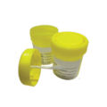 Stool Container Yellow. 