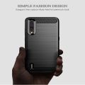 Leweisi Carbon Fiber Bumper Phone Case For Xiaomi CC9 / A3 Lite / Mi 9 Lite Back Cover Coque Shockproof Protective. 