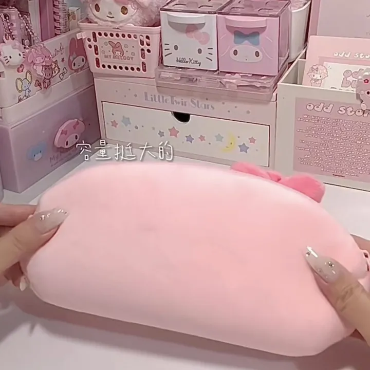 Cute%20My%20Melody%20Plush%20Bag%20Anime%20Sanrio%20Melody%20Pink%20Stationery%20Storage%20Bag%20Cartoon%20Kawaii%20Pencil%20Case%20Girl%20School%20Birthday%20Gifts%20-%20Image%203