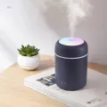 Portable LED light mini 300ml h2o Spray Mist humidifier Double Wet Aroma Essential Oil Diffuser Car usb air humidifier. 