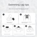 Waterproof Comfortable Butler's Hair Cartoon Dolphin Protective Long Hair Ear Protection Trainning Pool Equipment Swimming Wear Kids Swimming Cap Children's Swim Cap Swimming Cap Dolphin Swim Hat For Swim Pool Caps. 