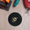 Rubber Backer Pad Flexible Bendable Polishing Backing Pad for Angle Grinder. 