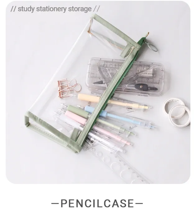 %E3%80%90HOT%E3%80%91%20Transparent%20Pencil%20Case%20Large%20Capacity%20Simple%20Pen%20Bag%20Kawaii%20Cosmetic%20Bag%20School%20Study%20Stationery%20Office%20Supplies%20-%20Image%204