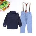 Summer Handsome Boy Gentleman Shirt Strap 2 Piece Set Baby Girl Clothes Kids Fortnite Toddler Skirt Shorts Dress Unicorn Mickey Minnie Kid Dresses Princess Robe Infantis Panda Spiderman. 