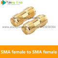 5PCS Connector SMA Female Jack to SMA Female Jack RF Coaxial Converter Adapter Straight New Brass Wire Terminals. 