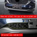 4x Car Front Lower Bumper Grill Grille Moulding Cover for Mazda CX5 CX-5 2022+ Front Bottom Middle Net Decoration B. 