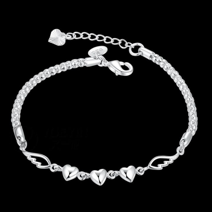 lady%20Charms%20Chain%20Beautiful%20bracelet%20silver%20cute%20fashion%20for%20women%20Wedding%20nice%20bracelet%20jewelry%20,%20h365%20-%20Image%202