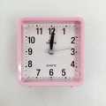 Alarm Clock Square and Round Small Bed Compact Travel Clocks Desk Bedside Desk Table Home Quartz Beep Cute Portable. 