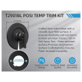 Replacement for single Lever Handle T2901BL Trim Kit. 
