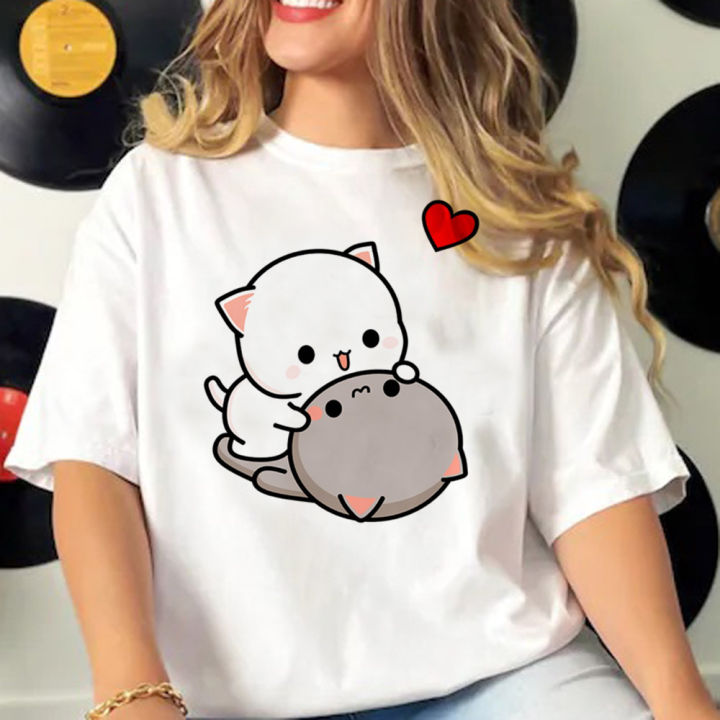 Bubu%20And%20Dudu%20t%20shirt%20women%20comic%20t-shirts%20girl%20y2k%20funny%20Japanese%20clothing%20-%20Image%204