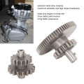 Motorcycle Motor Gear Set Starter Motor Gear Set Impact Resistant Well Running for ATVs. 