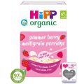 HiPP Organic Summer Berry Multigrain Porridge Baby Cereal 10+ Months. 