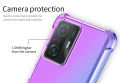 for Xiaomi Mi 11T 5G-Xiaomi Mi 11T Pro 5G Phone Cases Soft TPU Silicone Shockproof Airbag Clear Gradient Protective Back Covers Skin. 