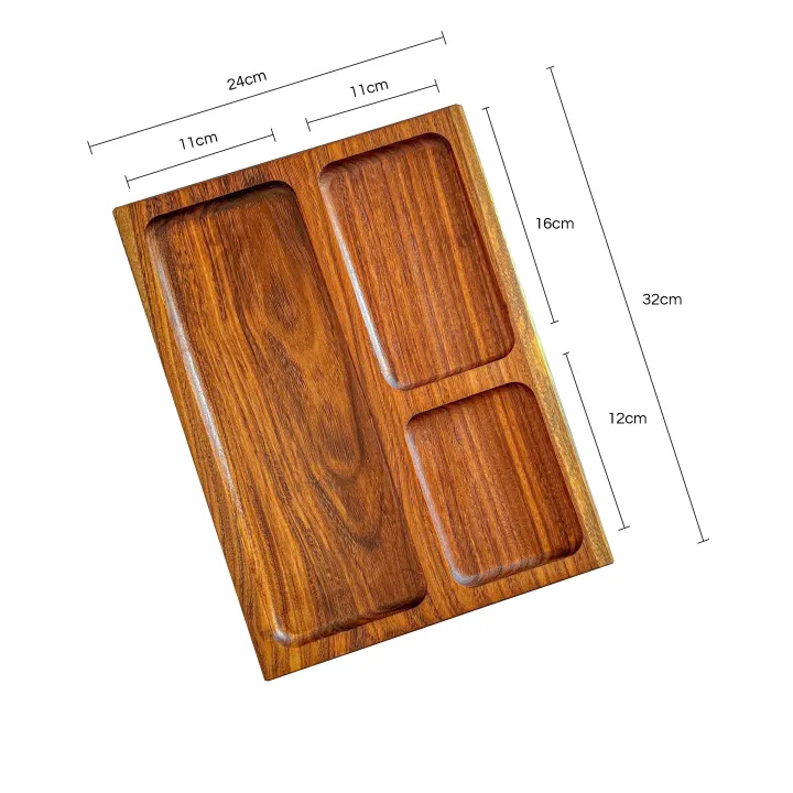 Serving%20Platter/%20Divided%20Serving%20Platter/%20Snack,%20Appetizer%20plates%20handmade%20from%20Nadun%20wood%20/%20Baby%20food%20organizer%20/Solid%20wood%20rectangular%20dessert%20tray%20with%20sub-grid%20/%20Home%20Kitchen%20Gifts.%20-%20Image%208
