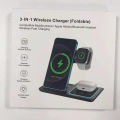 Wireless Magsafe Charging Dock 15W Qi 3 in one For iPhone Apple Android and Apple Watch Airpods iWatch. 