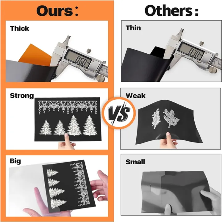 Nullmul%2015pcs%200.6mm%20Strong%20Rubber%20Magnetic%20Sheets%20and%2015pcs%20Stamp%20Die%20Storage%20Bags,%20Die%20Storage%20Set%20for%20Storing%20,%20DIY%20B%20-%20Image%203