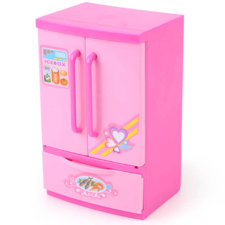 Mini%20Pink%20Refrigerator%20Fridge%20Kids%20Children%20Role%20Play%20Indoor%20Game%20Playing%20House%20Educational%20Home%20Appliance%20-%20Image%205