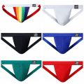 JOCKMAIL Fashion Sports Men Underwear Solid Color Low Waist Jockstraps Sissy Boy Tanga Bikini Party Wear Briefs. 