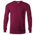 T-Shirt Republic - Maroon Men's Premium Long Sleeve T Shirt. 