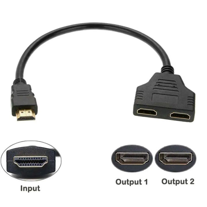 HDMI%20Splitter%20Adapter%20Cable%20,%20Dual%20HDMI%20Port%20Y%20Splitter%201%20In%202%20Out%20/%20HDMI%20Male%20To%20HDMI%20Female%201%20To%202%20Way%20for%20HDMI%20HD,%20LED,%20LCD,%20TV,PS3%20-%20Image%204