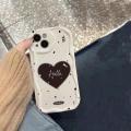 Cellphone Case For Samsung Galaxy A23 A24 A30 A31 A32 4G A33 A34 A52 A53 A54 5G A50 A51 A20 M10S Phone Casing love heart Cream Wave Edge Fashion Cute Soft Hot Back Cover Silicone Full Protection Shockproof TPU Anti-falling. 
