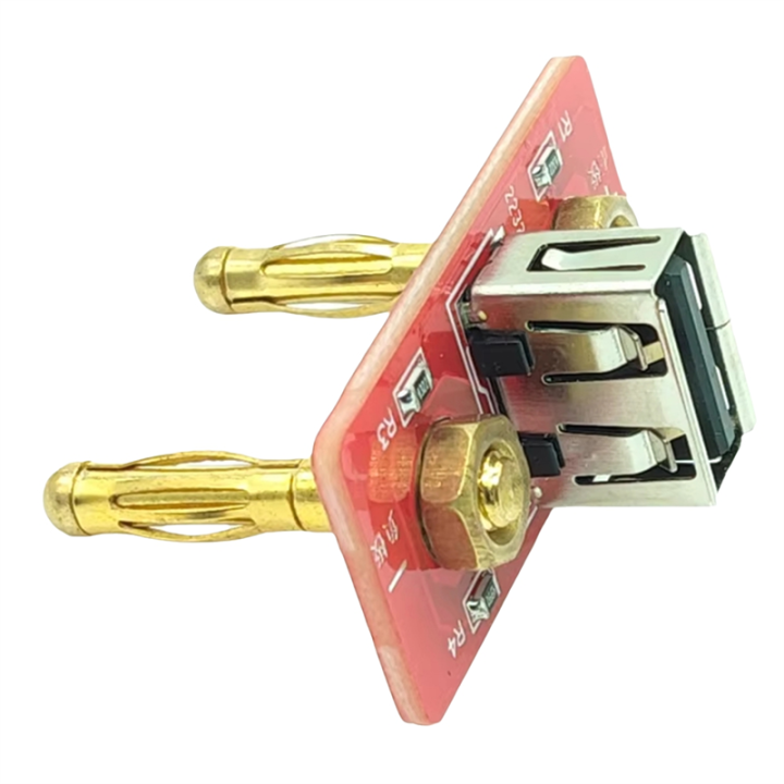 Banana Plug DC Power Supply USB A Port Female 4P Module USB 5V Output ...