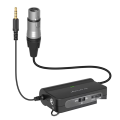 For Smartphone DSLR Cameras Camcorders LINKFLEX AD1 Microphone Preamp Amplifier XLR to 3.5mm Audio Adapter. 