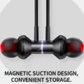 Lenovo HE05X Magnetic Neckband Earphones Featuring Top Quality Bass, Bluetooth 5.0 Connectivity, and Waterproof Design for Outdoor Use. 