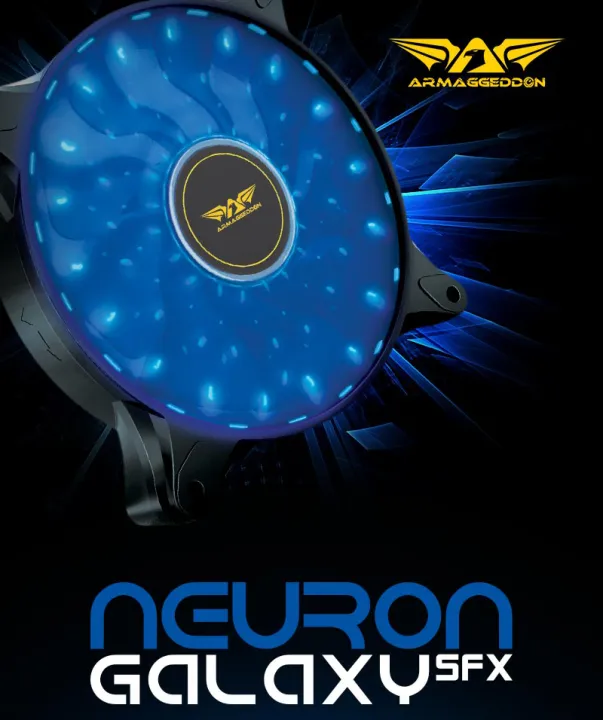 Armaggeddon Neuron Galaxy SFX Led PC Cooling Fan
