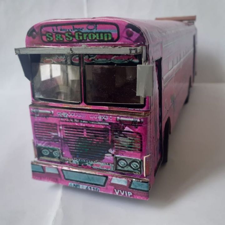 Hand made Leyland Dham Rejini Bus Purple Queen  Bus